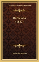 Bodleiana (1887) 1166417026 Book Cover