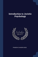 Introduction to Juristic Psychology 1022200941 Book Cover
