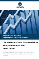 Die afrikanischen Finanzmärkte analysieren und dort investieren 6630199332 Book Cover