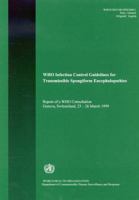 Who Infection Control Guidelines for Transmissible Spongiform Encephalopathies: Who/Cds/Csr/Aph/2000.3 9241599006 Book Cover