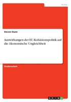 Auswirkungen der EU-Kohäsionspolitik auf die ökonomische Ungleichheit 3668719608 Book Cover