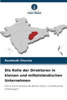 Die Rolle der Direktoren in kleinen und mittelständischen Unternehmen (German Edition) 6207610490 Book Cover