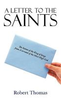 A Letter to the Saints 1449019285 Book Cover