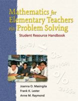 Mathematics for Elementary Teachers Via Problem Solving: Student Resource Handbook 0130178799 Book Cover
