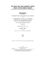 The Chilean Free Trade Agreement : opening doors to South American markets B0851LY957 Book Cover