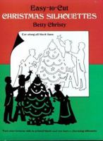 Easy-To-Cut Christmas Silhouettes 0486266281 Book Cover