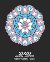 2020 January-December Weekly/Monthly Planner Mandala: Contemporary Pretty Transgender Calendar Scheduler & Organizer With Monthly Goals Overview 1710573325 Book Cover