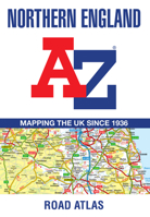 Northern England A-Z Road Atlas: (New Sixth Edition) 0008787492 Book Cover