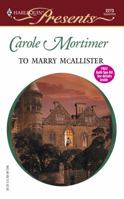 To Marry McAllister 037312273X Book Cover
