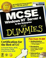 MCSE Windows NT Server 4 in the Enterprise for Dummies Training Kit 0764504010 Book Cover