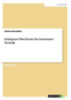 Endogenes Wachstum bei konstanter Technik 3656456143 Book Cover