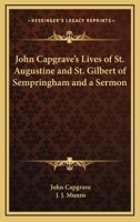 Life of Saint Augustine (Studies and Texts) B0007JN1JG Book Cover