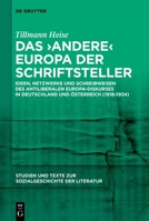 Das 'andere' Europa der Schriftsteller (German Edition) 3111523462 Book Cover