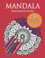 Mandala Coloring Book: An Adult Coloring Book with Fun, Easy, and Relaxing Coloring Pages B08LJZLQYD Book Cover