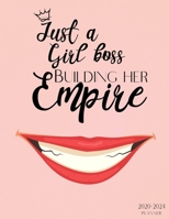 Just a girl boss building her empire 2020-2024 Planner: 5 years worth organisation, 60 months, mind maps for every 6 months, contacts and birth day ... to remind you to stay right on the path! 1657281906 Book Cover