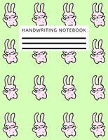 HANDWRITING NOTEBOOK: Handwriting Composition Notebook 1658832272 Book Cover