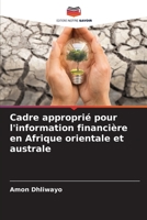 Cadre approprié pour l'information financière en Afrique orientale et australe 6205612550 Book Cover