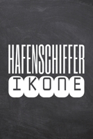 Hafenschiffer Ikone: Hafenschiffer Punktraster Notizbuch, Notizheft oder Notizblock 110 Seiten B�ro Equipment & Zubeh�r Lustiges Geschenk zu Weihnachten oder Geburtstag 1697504825 Book Cover