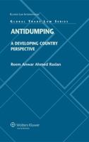 Antidumping: A Developing Country Perspective 9041131280 Book Cover