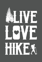 Live Love Hike: Wandern Hiking Geschenk F�r Wanderer Dina5 Gepunktet Notizbuch Tagebuch Planer Notizblock Malheft Kladde Journal Strazze 1677348895 Book Cover