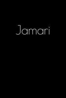 Jamari: Notebook / Journal / Diary - 6 x 9 inches (15,24 x 22,86 cm), 150 pages. Personalized for Jamari. 1694027074 Book Cover