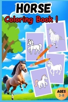 Horse Coloring Book ! B0CCXMSKSS Book Cover