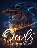 Owls Coloring Book: Owls Coloring Book for Adults , Teens ,Girls ,Boys B08T48HQ1R Book Cover