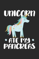 Unicorn Ate My Pancreas: Diabetes Awareness T1D Unicorn Notebook 6x9 Inches 120 lined pages for notes Notebook 6x9 Inches - 120 lined pages for notes, drawings, formulas Organizer writing book planner 170425440X Book Cover