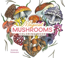 Magical Mushrooms Coloring Book B0CBWF8G56 Book Cover