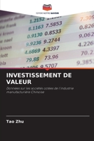 INVESTISSEMENT DE VALEUR: Données sur les sociétés cotées de l'industrie manufacturière Chinoise 6206055973 Book Cover