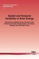 Spatial and Temporal Variability of Solar Energy 1680831526 Book Cover