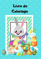 Livre de Coloriage: Livre de coloriage pour enfants . 50 dessins de Pâques à colorier . Cahier d'activité B08YDT88LX Book Cover