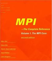 MPI: The Complete Reference (2-volume set) 0262692163 Book Cover