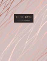 2020-2024 Monthly Planner: Large Five Year Planner with Marble Cover (Volume 7) 1691421553 Book Cover