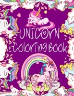 Unicorn coloring Book: A Fun Kid Workbook for Coloring For Preschool Aged Kids & Kids Ages 6-8 & toddlers B08XLGJQN5 Book Cover
