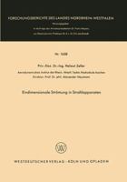 Eindimensionale Stromung in Strahlapparaten 366306249X Book Cover