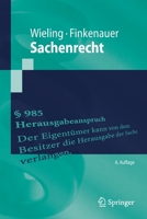 Sachenrecht 3662617978 Book Cover