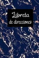 Libreta de direcciones: Agenda de direcciones y teléfonos, A5, 120 páginas, ordenación alfabética (Spanish Edition) 1671804570 Book Cover