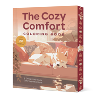 The Cozy Comfort Coloring Book: A Delightfully Cute Coloring Adventure (Chartwell Deluxe Spredges Editions) 0785848770 Book Cover