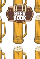 Beer Book: Unique Gifts Women Men Ipa Adult Boyfriend Grownups Hand Crafted Brewing Rating Review B084DGFP76 Book Cover