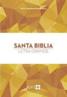 Santa Biblia NVI, Letra Grande, Tapa Dura 0829768599 Book Cover