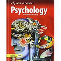 Psychology: Principles in Practice 0554004011 Book Cover