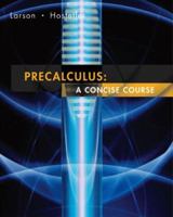 Precalculus: A Concise Course 0618627197 Book Cover
