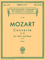 Music Minus One Violin: Mozart Violin Concerto No. 3 in G major, KV216 (Book & CD) B00LF85L6O Book Cover