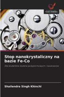 Stop nanokrystaliczny na bazie Fe-Co (Polish Edition) 620893379X Book Cover