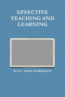 Effective Teaching and Learning 1365233189 Book Cover