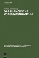 Das Plancksche Wirkungsquantum 3111205541 Book Cover