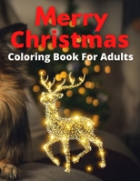 Merry Christmas Coloring Book For Adults: New and Expanded Editions, 100 Unique Designs, Christmas Trees, Wreaths, and More! B08P1HBLFM Book Cover