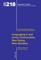 Languaging in and Across Communities: New Voices, New Identities: Studies in Honour of Giuseppina Cortese 3034320736 Book Cover