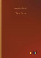 Obiter Dicta 1512385018 Book Cover